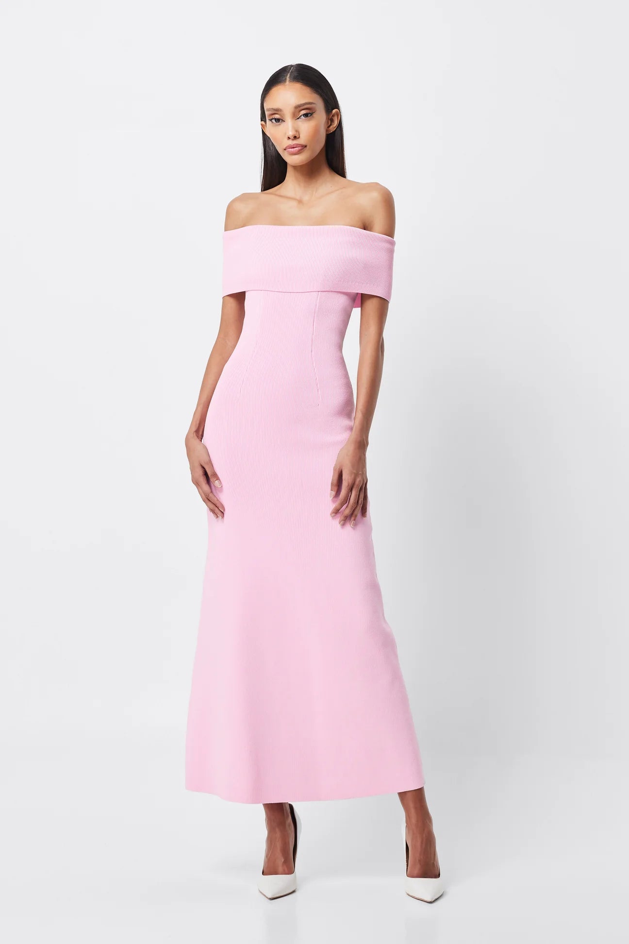 strapless open back dress Tickled Pink Dress – Vestique main image 0