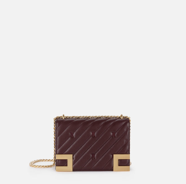ショルダーバッグ・ポシェット Marici Structured Frame Shoulder Bag With Brass Studs Marici Structured Black Shoulder Bag With Brass-Studded