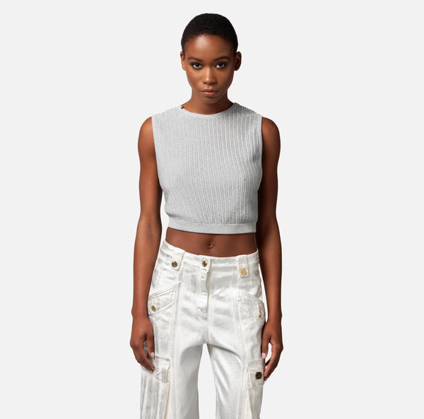 【新品】Nala Cropped knit top Ｍサイズ 新品】Nala Cropped knit top Mサイズ 新品】nala ナラ cropped knit