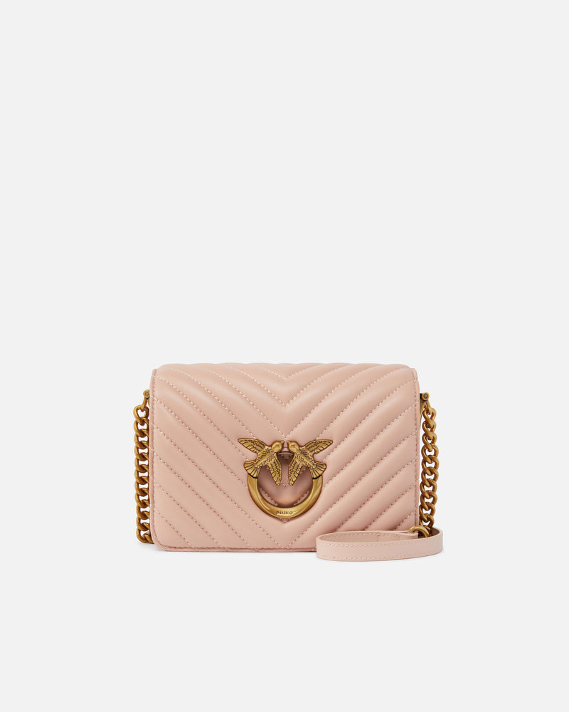 Nude mini Love bag Click