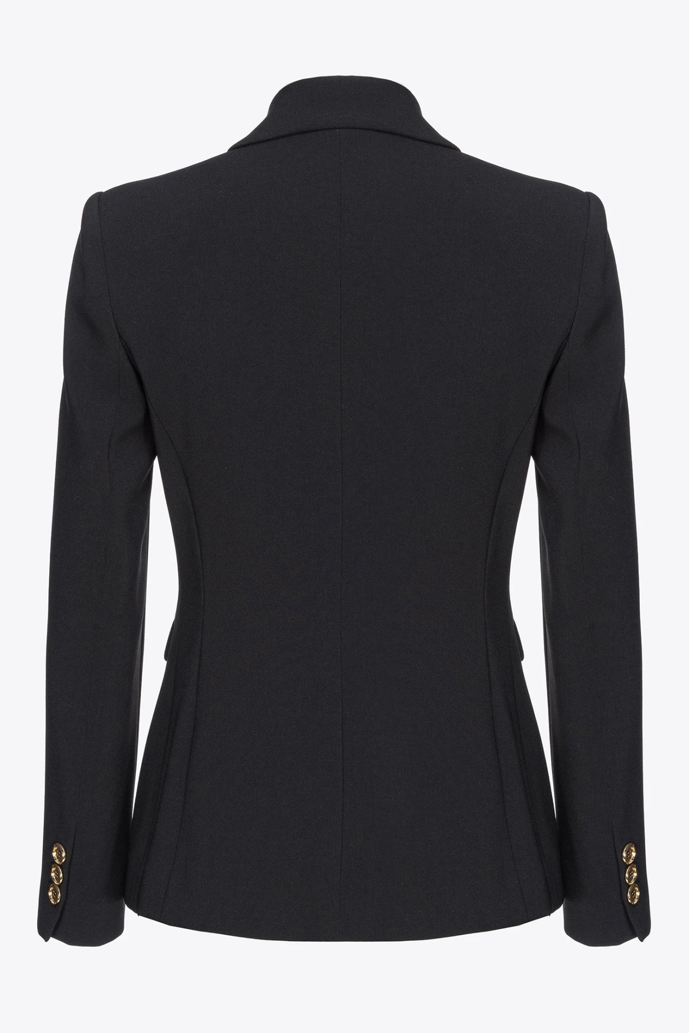 Black single breasted classic blazer