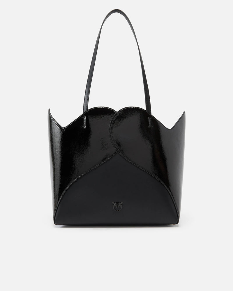 Black Heart shopper bag