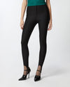 Black tight stirrup pants