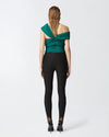 Black tight stirrup pants