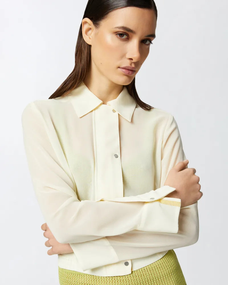 Cream lightweight bomber jacket top