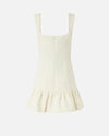 Ivory short sleeveless dress