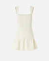 Ivory short sleeveless dress