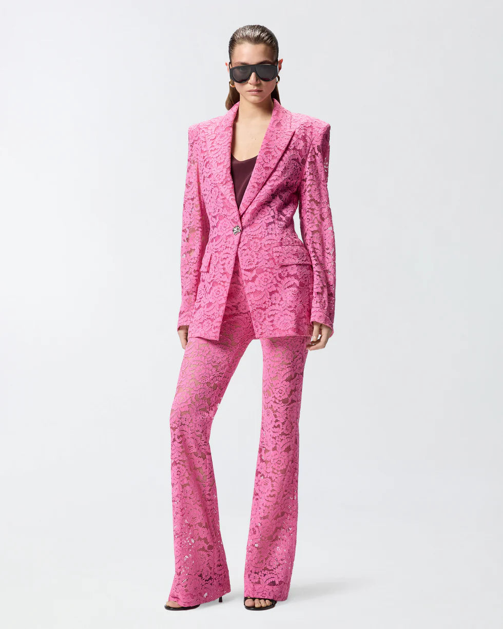 Pink lace jacket