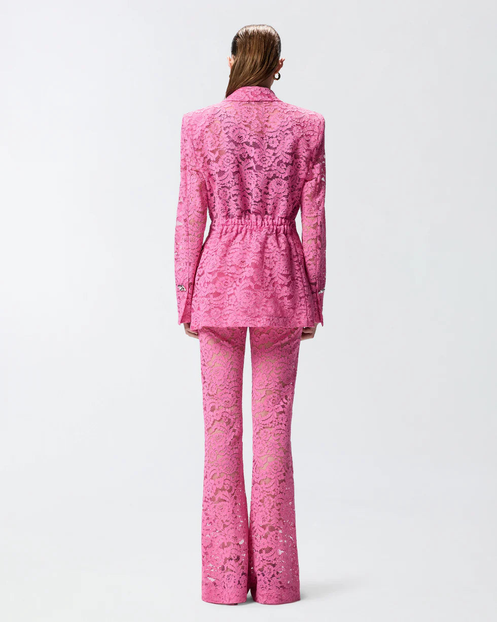 Pink lace jacket