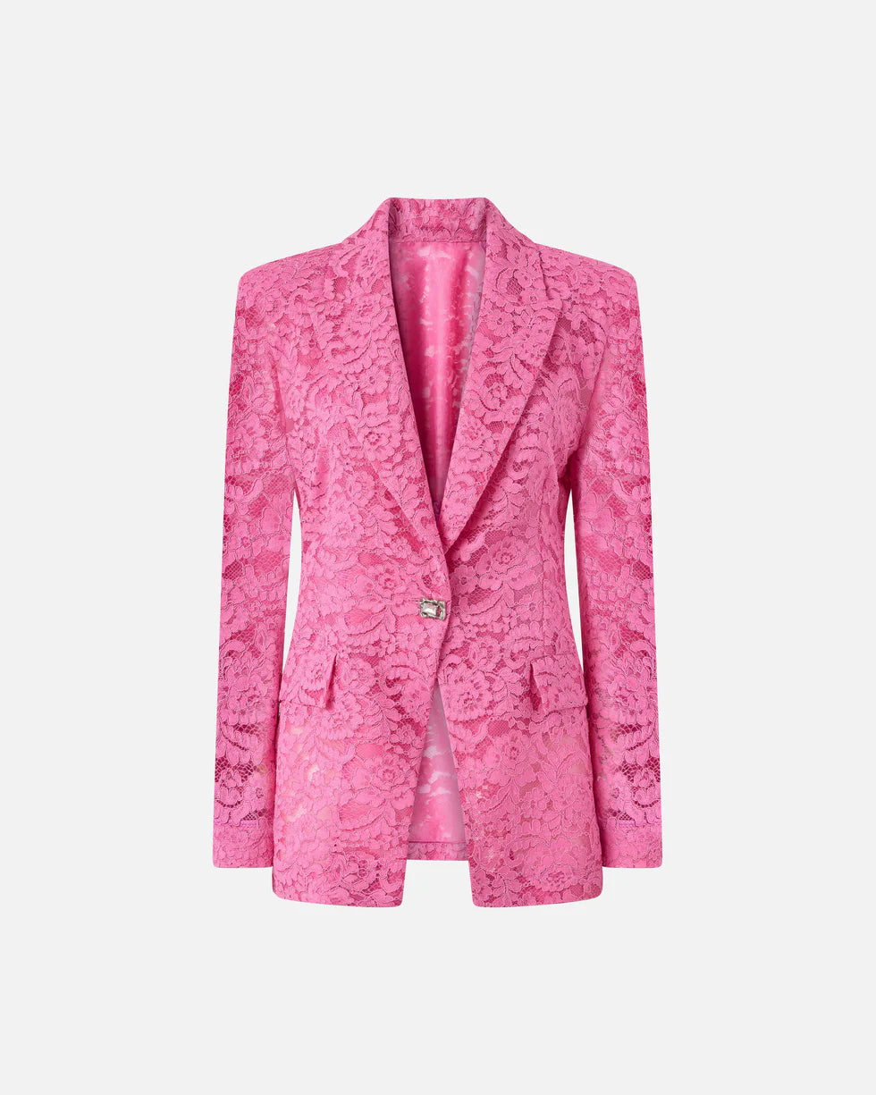 Pink lace jacket
