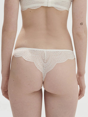 Ivory lace tanga