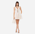 Ivory lace doll dress