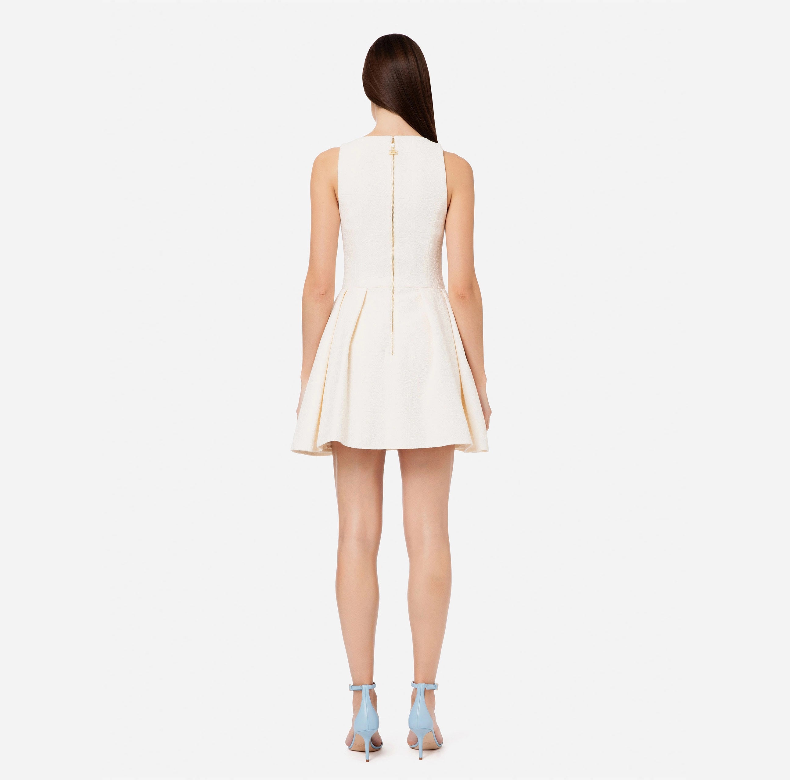 Ivory lace doll dress