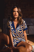 Navy Colbee short pajama