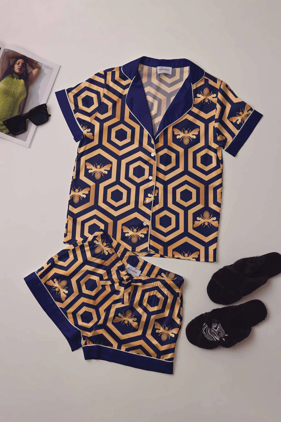 Navy Colbee short pajama