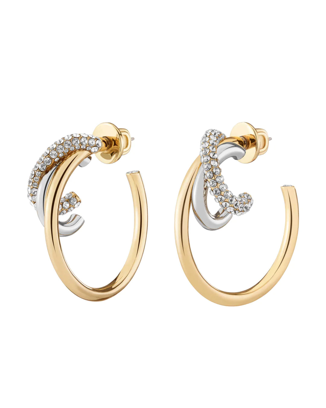 Gold Blythe hoops