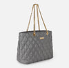 Grey shopper bag