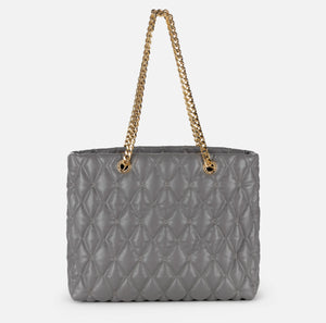 Grey shopper bag