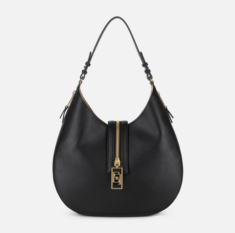 Black large hobo bag