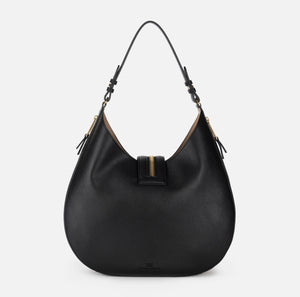 Black large hobo bag