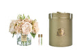 Champagne peonies and hydrangeas bouquet flower difuser