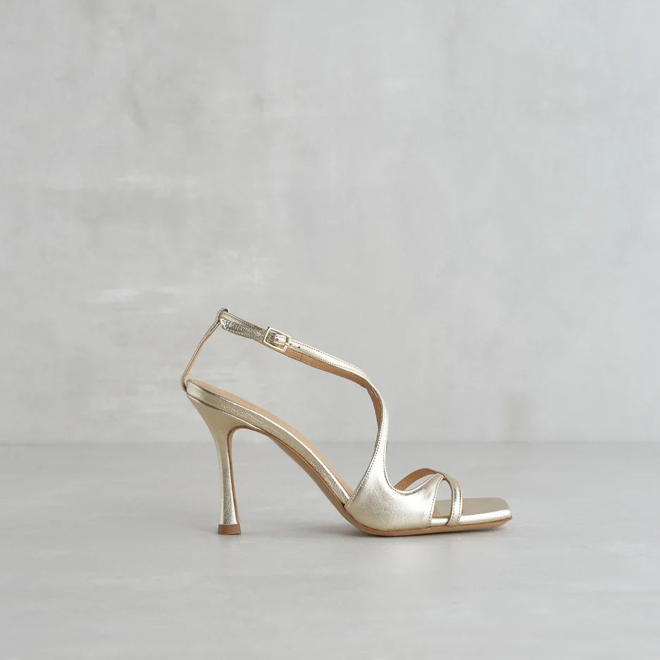 Gold Clizia Sandal