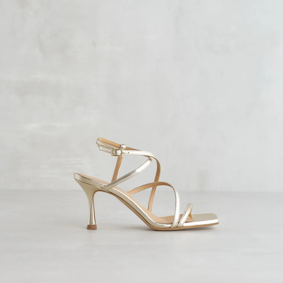 Gold CLIO 7cm Sandal