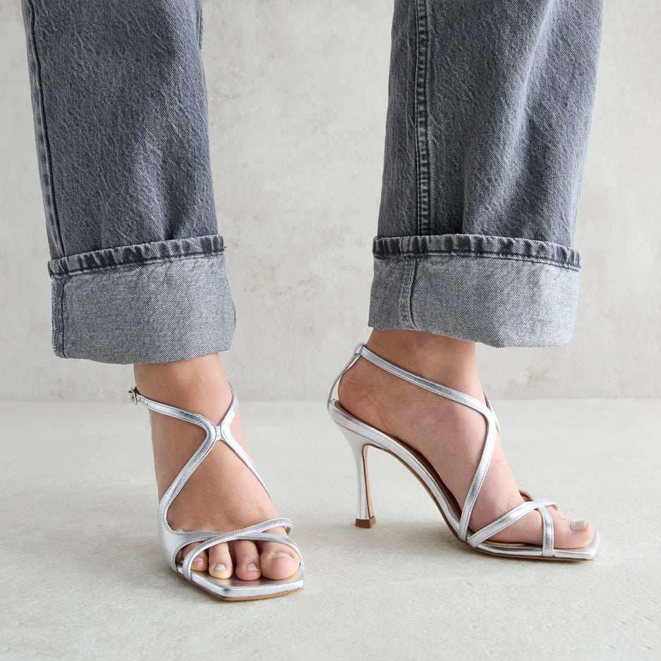 Silver Clizia Sandal