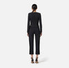 Black jacket with zipper details