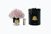 Pink luxury Grand French Roses Bouquet diffuser in a dark glass