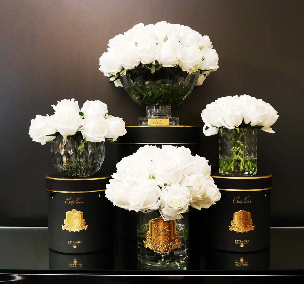 White rose buds Grande Bouquet diffuser