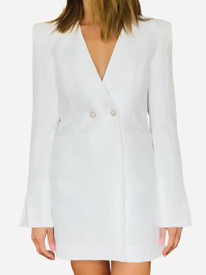 White Dixie jacket dress