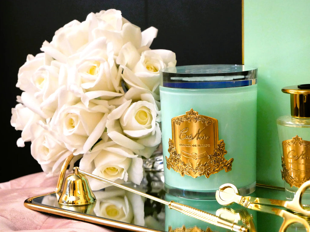 Tiffany blue Persian lime luxury Candle