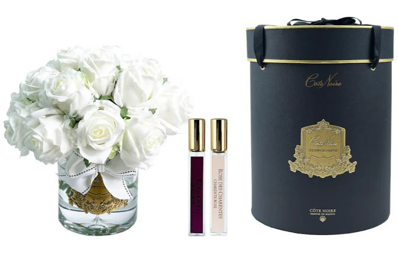 White rose buds Grande Bouquet diffuser