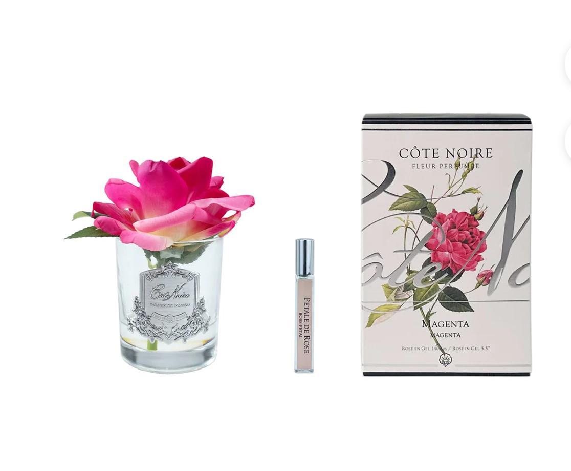 Magenta single rose diffuser