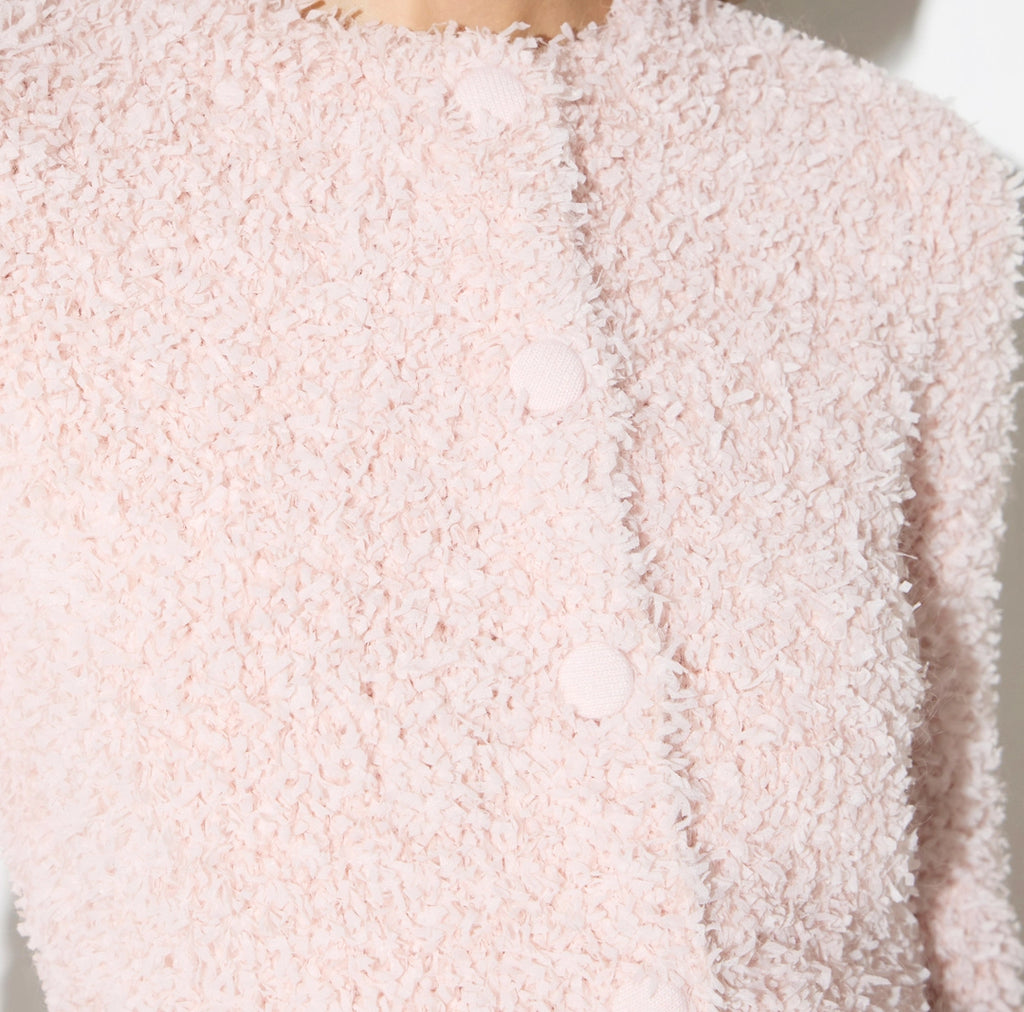 Pink marshmallow fleece jacket