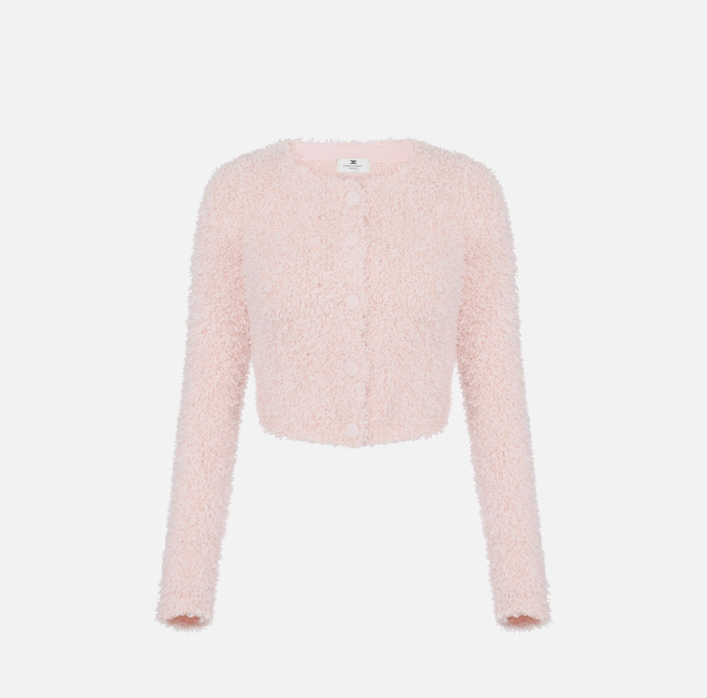 Pink marshmallow fleece jacket