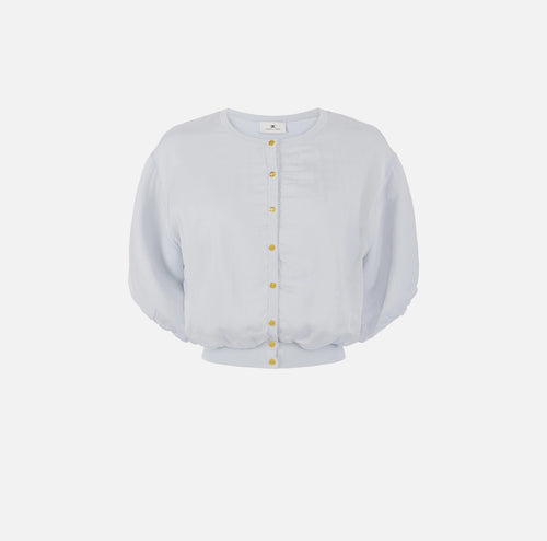 Baby blue cardigan top