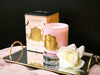 Pink Champagne luxury Candle