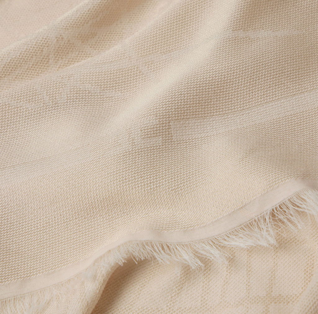 Ivory square scarf
