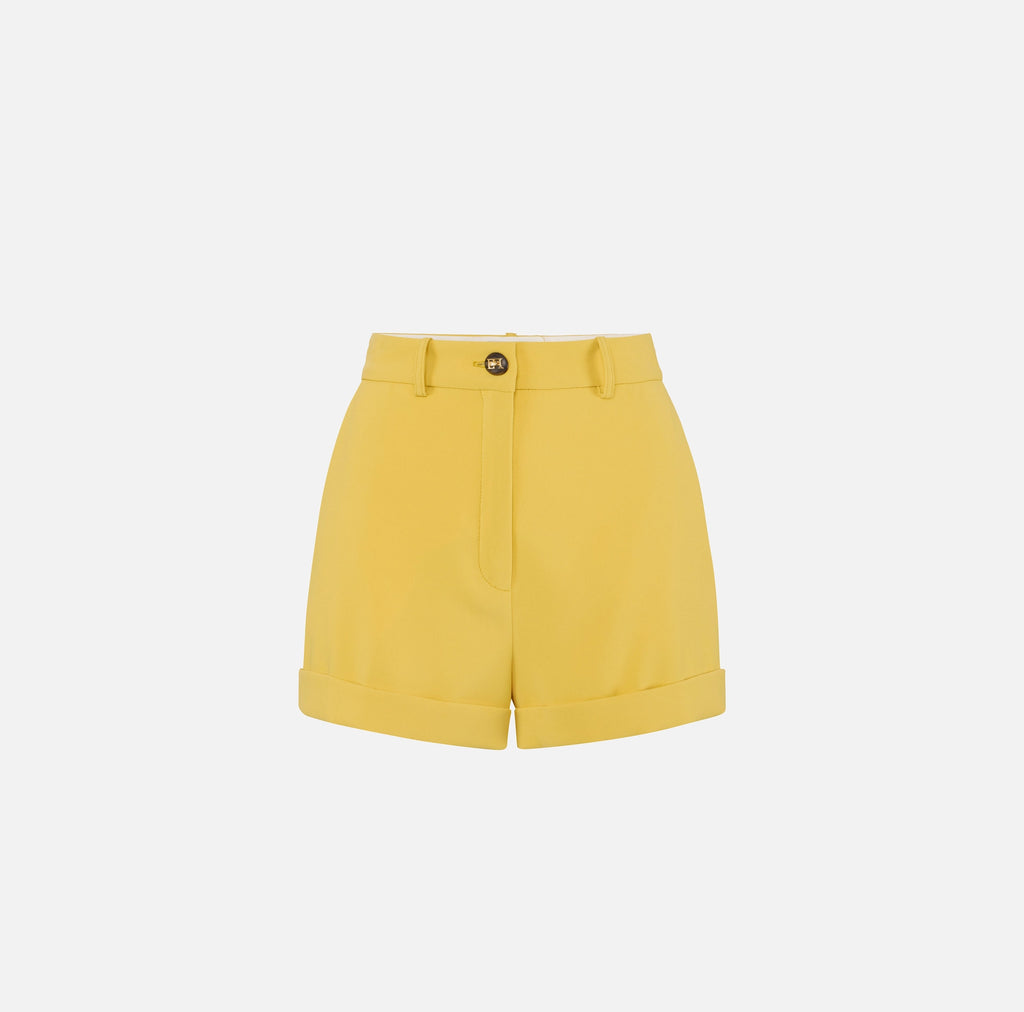 Yellow classic shorts