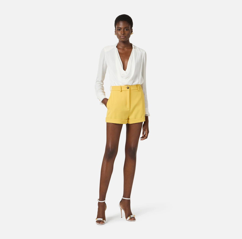 Yellow classic shorts