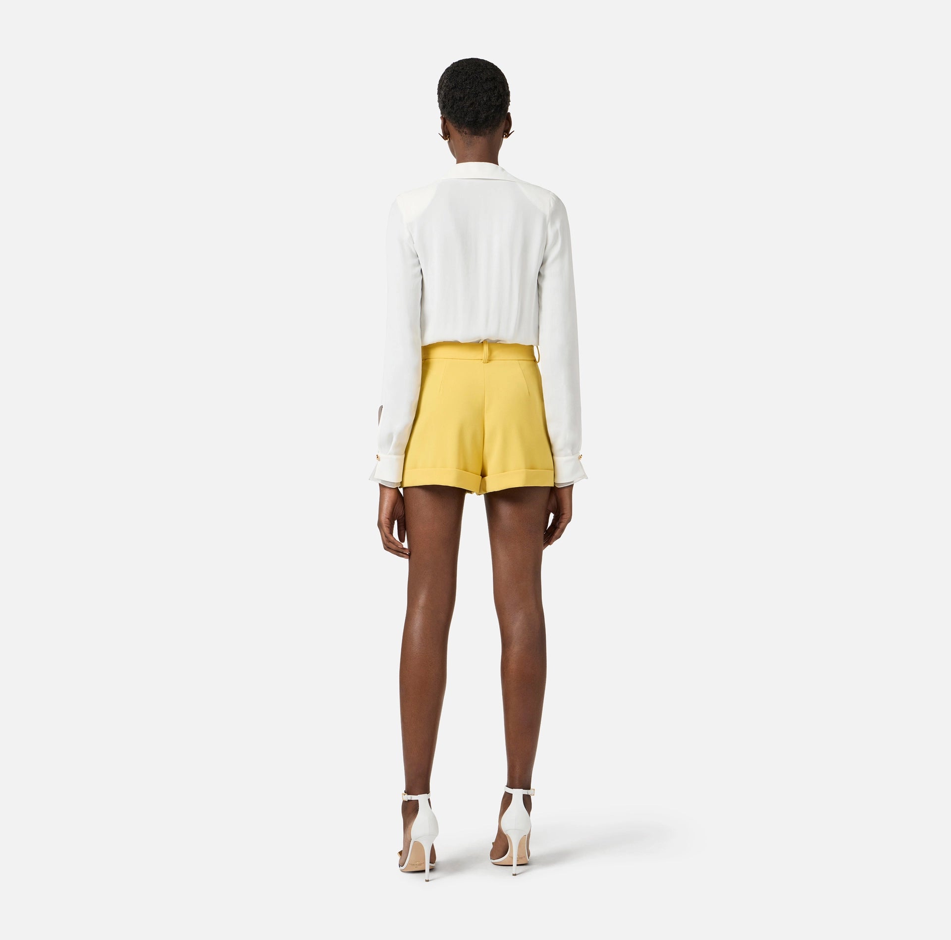 Yellow classic shorts