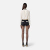 Black white shorts