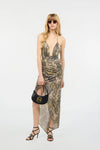 Python print midi halter dress