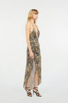 Python print midi halter dress