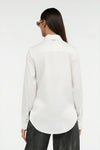 White fluid shirt