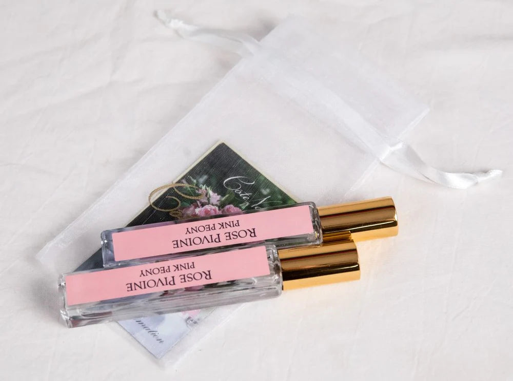 Ivory oval rose bouquet diffuser