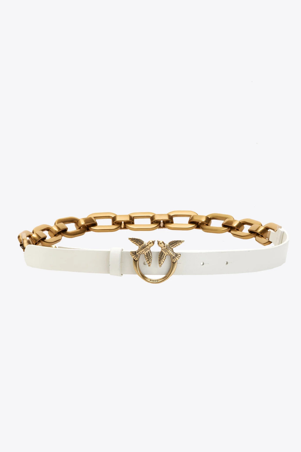 White belt with chain
