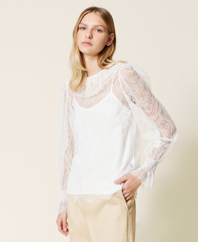 Ivory lace Blouse